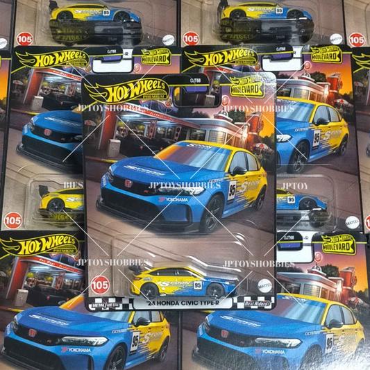 Hot Wheels Premium Boulevard ’24 HONDA CIVIC TYPE-R【HBV017】