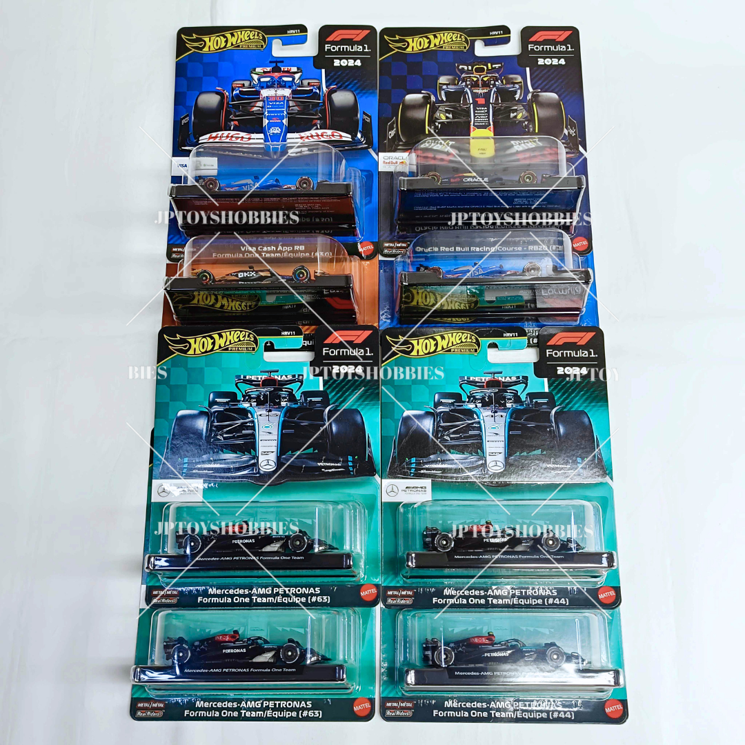 Hot Wheels Premium Lace Assortment Formula 1 2024 Part 3 Mix set of 8【HWZ049】