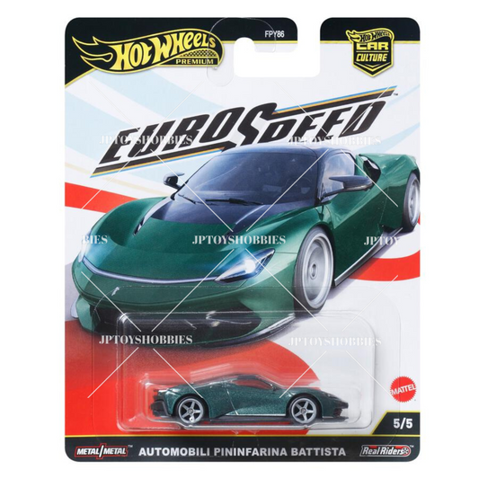 PSL 2025 Hot Wheels Premium Car Culture Euro speed Automobili Pininfarina Battista【HES003】