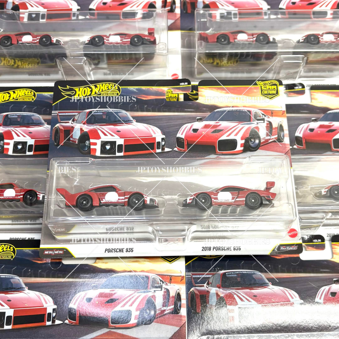 Hot Wheels Premium Twi 2Pack Porsche 935 / 2018 Porsche 935【H2P033】
