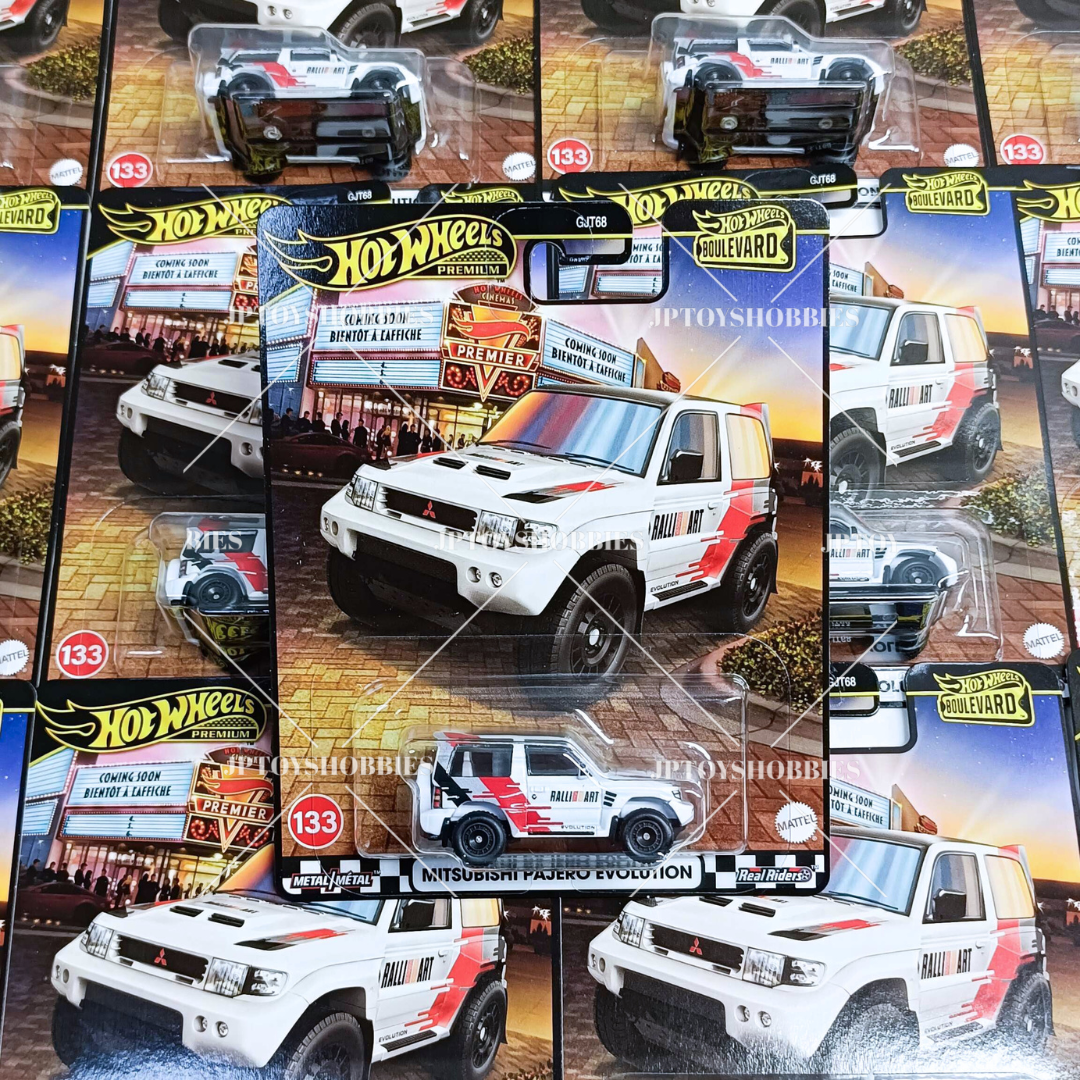 Hot Wheels Premium Boulevard Mitsubishi Pajero Evolution【HBV048】