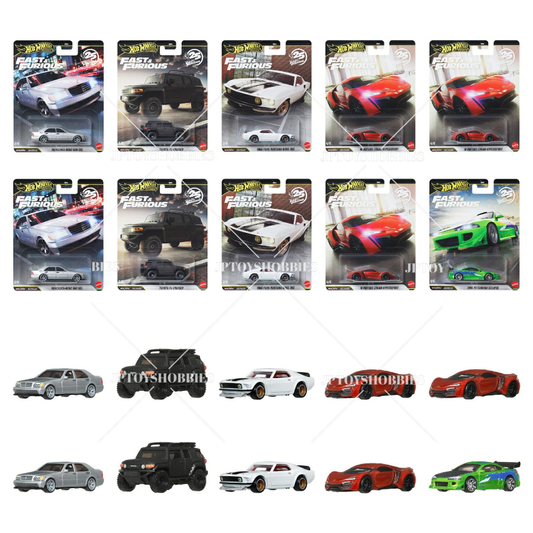 Hot Wheels Premium Fast & Furious Premium Assortment set of 10【HWZ064】