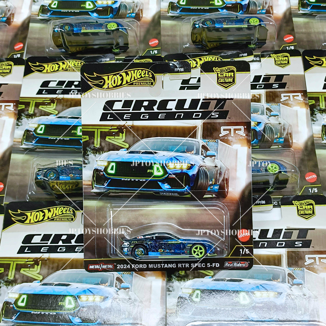 Hot Wheels Premium Car Culture Circuit Legends 2024 Ford Mustang RTR Spec 5-FD【HCL001】
