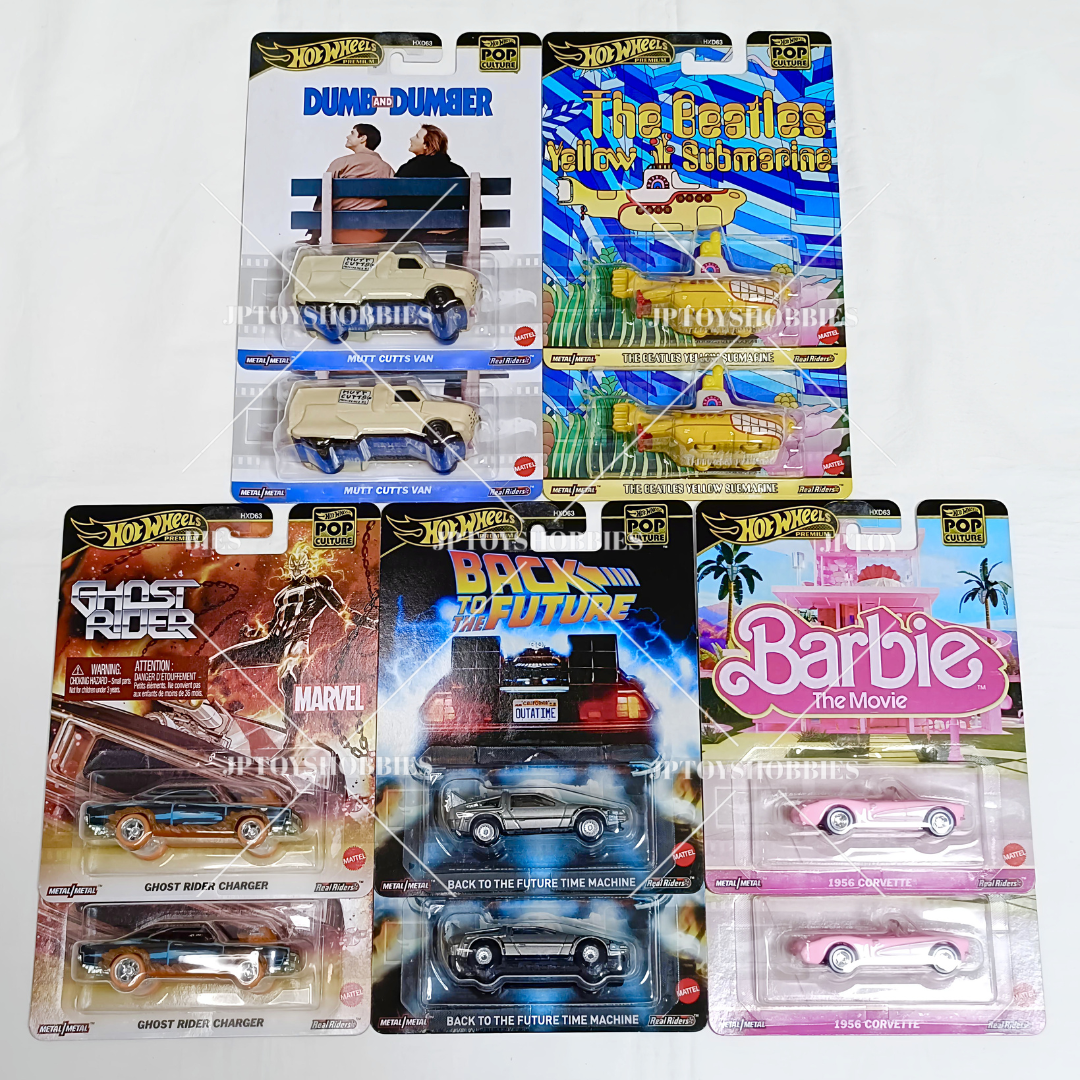 Hot Wheels Pop Culture Assortment set (10pcs)【HWZ025】