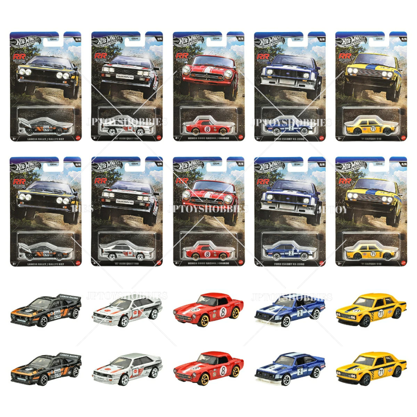 Hot Wheels Rally Racers Hot Wheels Silver Theme Automotive Assortment Rally Racers Mix Set of ...