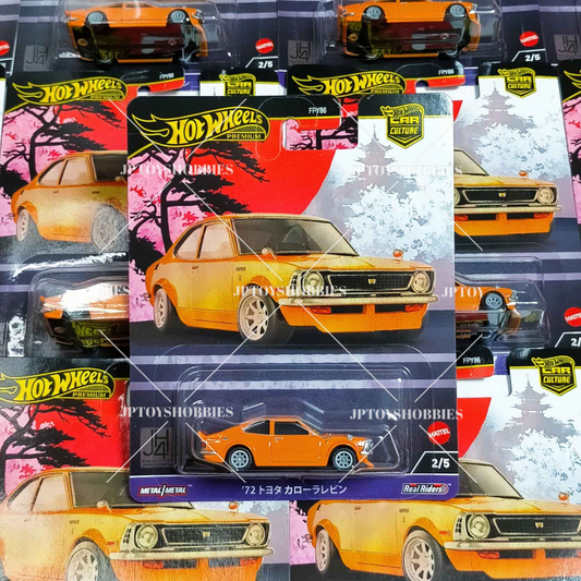 Hot Wheels Car Culture Japan Historics 4 ’72 TOYOTA COROLLA LEVIN【HJH001】