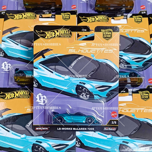 Hot Wheels Premium Car Culture Silhouettes Liberty Works McLaren 720S【HST001】
