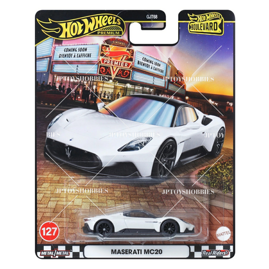PSL 2025 Hot Wheels Premium Boulevard Maserati MC20【HBV042】