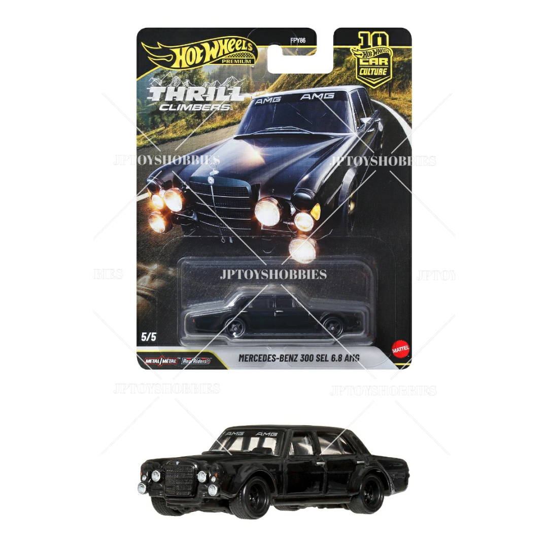 Hot Wheels Car Culture Thrill Climbers Mercedes-Benz 300 SEL 6.8 AMG【HTC003】