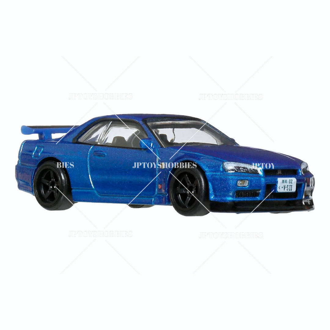 PSL 2025 Hot Wheels Premium Car Culture Timeless Icons Nissan Skyline GT-R V-Spec II (BNR34)【HTI004】