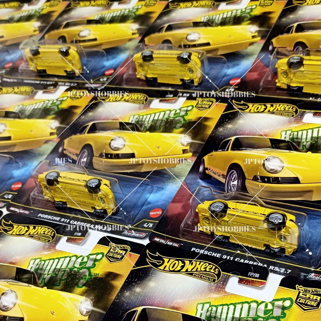 Hot Wheels Premium Hammer Drop Porsche 911 Carrera RS 2.7 【HHD003】