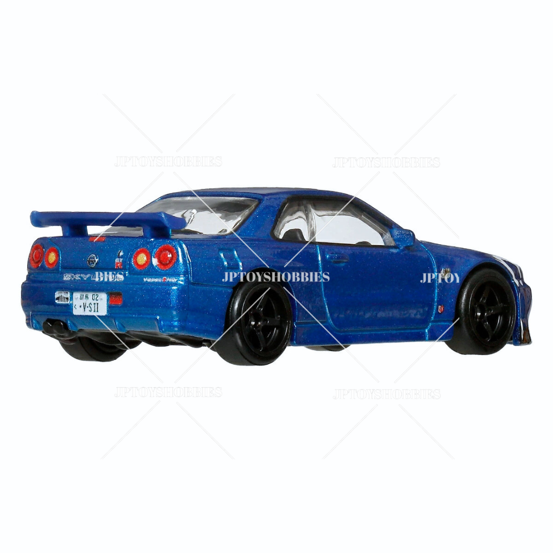 PSL 2025 Hot Wheels Premium Car Culture Timeless Icons Nissan Skyline GT-R V-Spec II (BNR34)【HTI004】