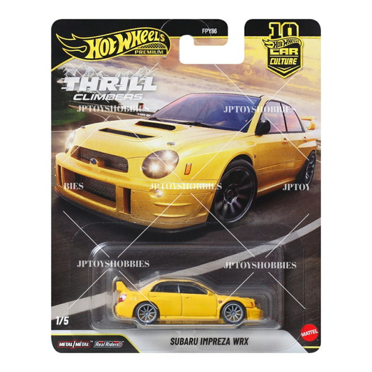 Hot Wheels Premium Car Culture Thrill Climbers Subaru Impreza WRX【HTC004】