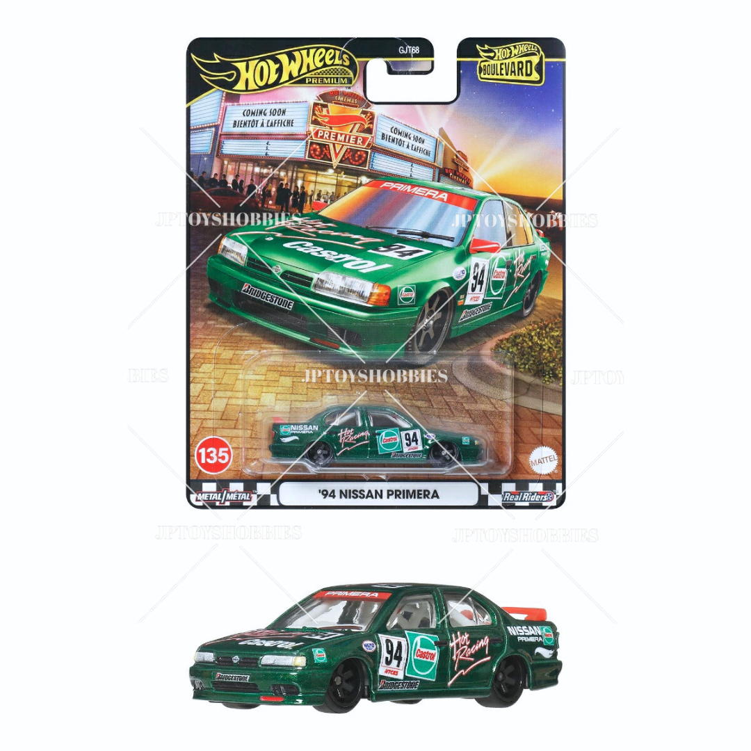 PSL 2025 Hot Wheels Premium Boulevard '94 Nissan Primera【HBV049】