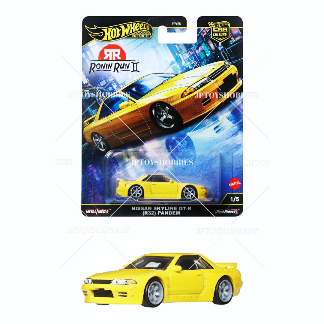 PSL 2025 Hot Wheels Premium Car Culture RONIN RUN II Nissan Skyline GT-R (R32) Pandem【HRR004】