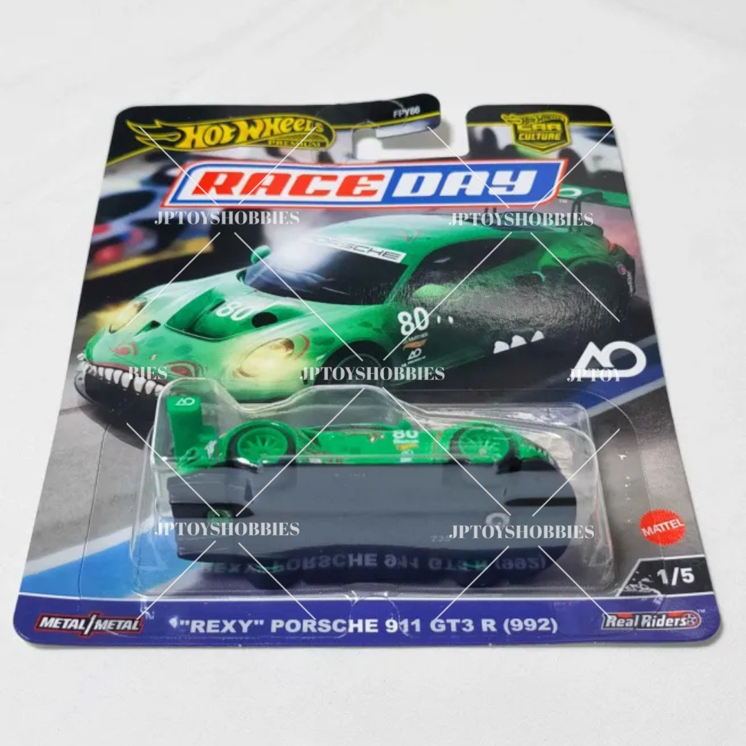 Hot Wheels Premium Car Culture Race Day Rexy Porsche 911 GT3 R 992【HRD001】