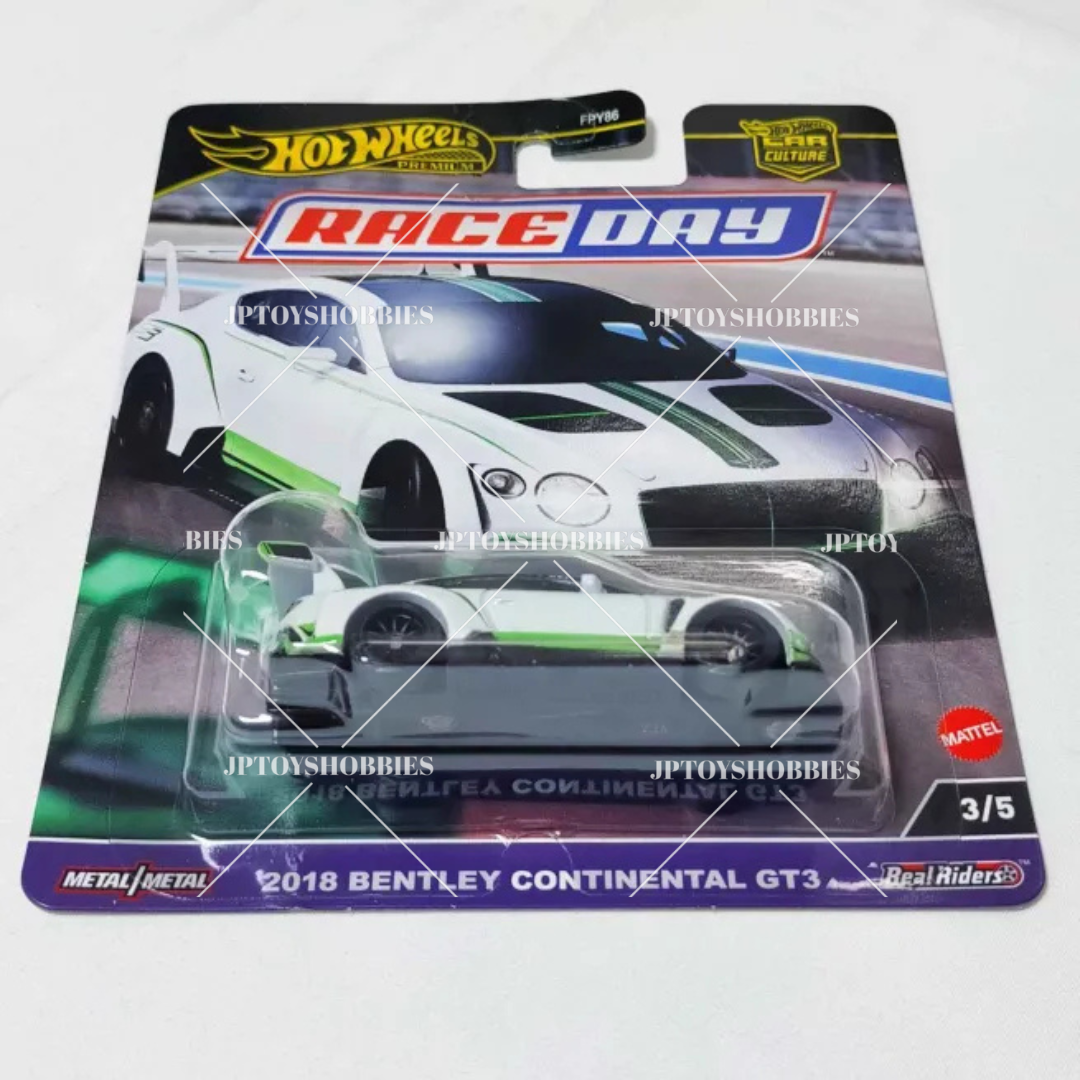 Hot Wheels Premium Car Culture Race Day 2018 Bentley Continental GT3【HRD003】