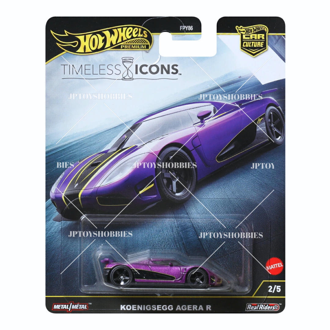 PSL 2025 Hot Wheels Premium Car Culture Timeless Icons Koenigsegg Agera R【HTI005】