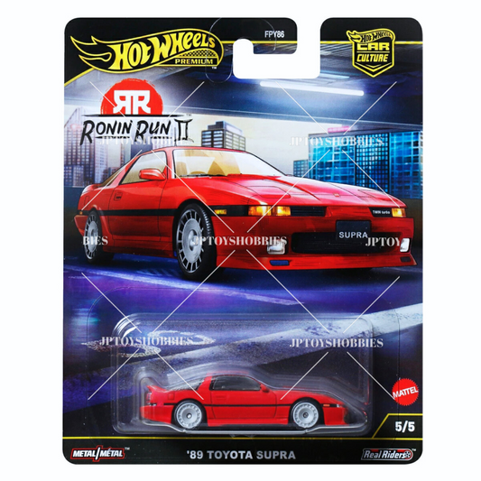 PSL 2025 Hot Wheels Premium Car Culture RONIN RUN II '89 Toyota Supra【HRR005】