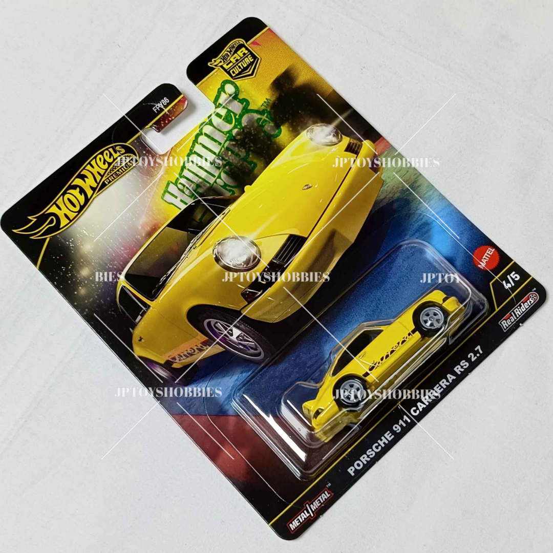 Hot Wheels Premium Hammer Drop Porsche 911 Carrera RS 2.7 【HHD003】