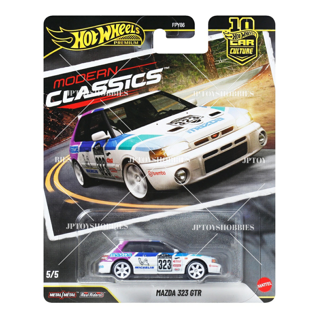 PRE-ORDER Hot Wheels Premium Car Culture Modern Classics Mazda 323 GTR【HMC010】