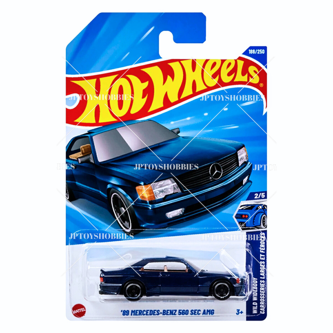 PSL 2025 Hot Wheels '89 Mercedes-Benz 560 SEC AMG - Lot of 12【HWB066】