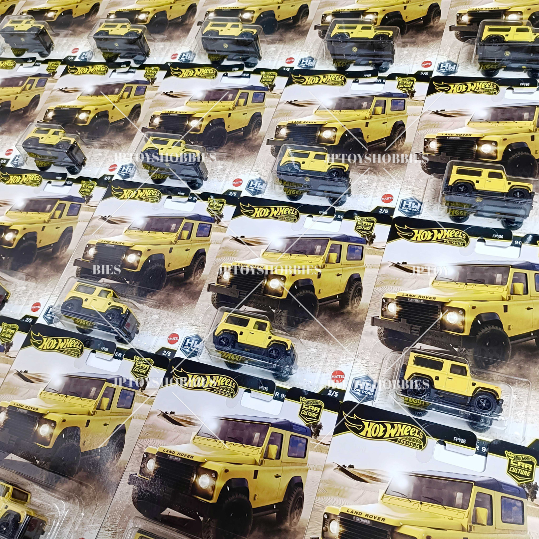 Hot Wheels Premium Car Culture Off Road Land Rover Defender 90【HOR010】