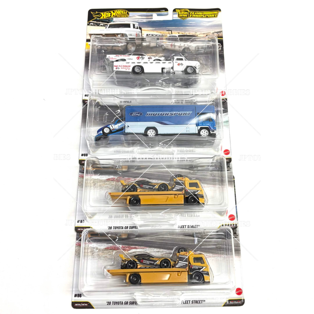 Hot Wheels Team Transport Mix J Set of 4【HTP011】