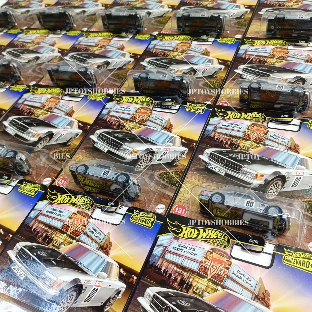 Hot Wheels Premium Boulevard'80 Mercedes-Benz 500 SLC Rallye【HBV046】