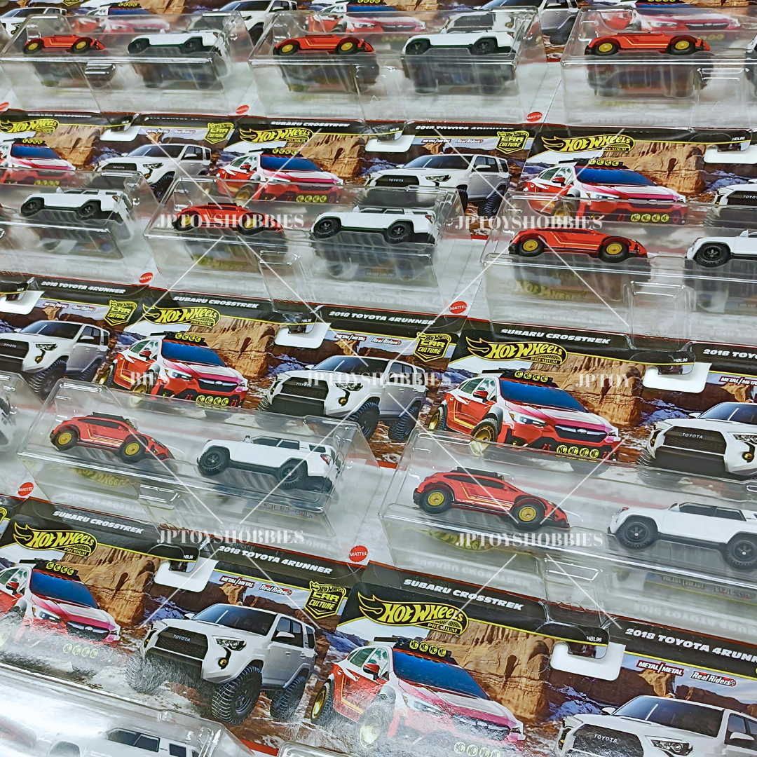 Hot Wheels Premium Car Culture 2 Pack Subaru Crosstrek / 2018 Toyota 4Runner【H2P026】