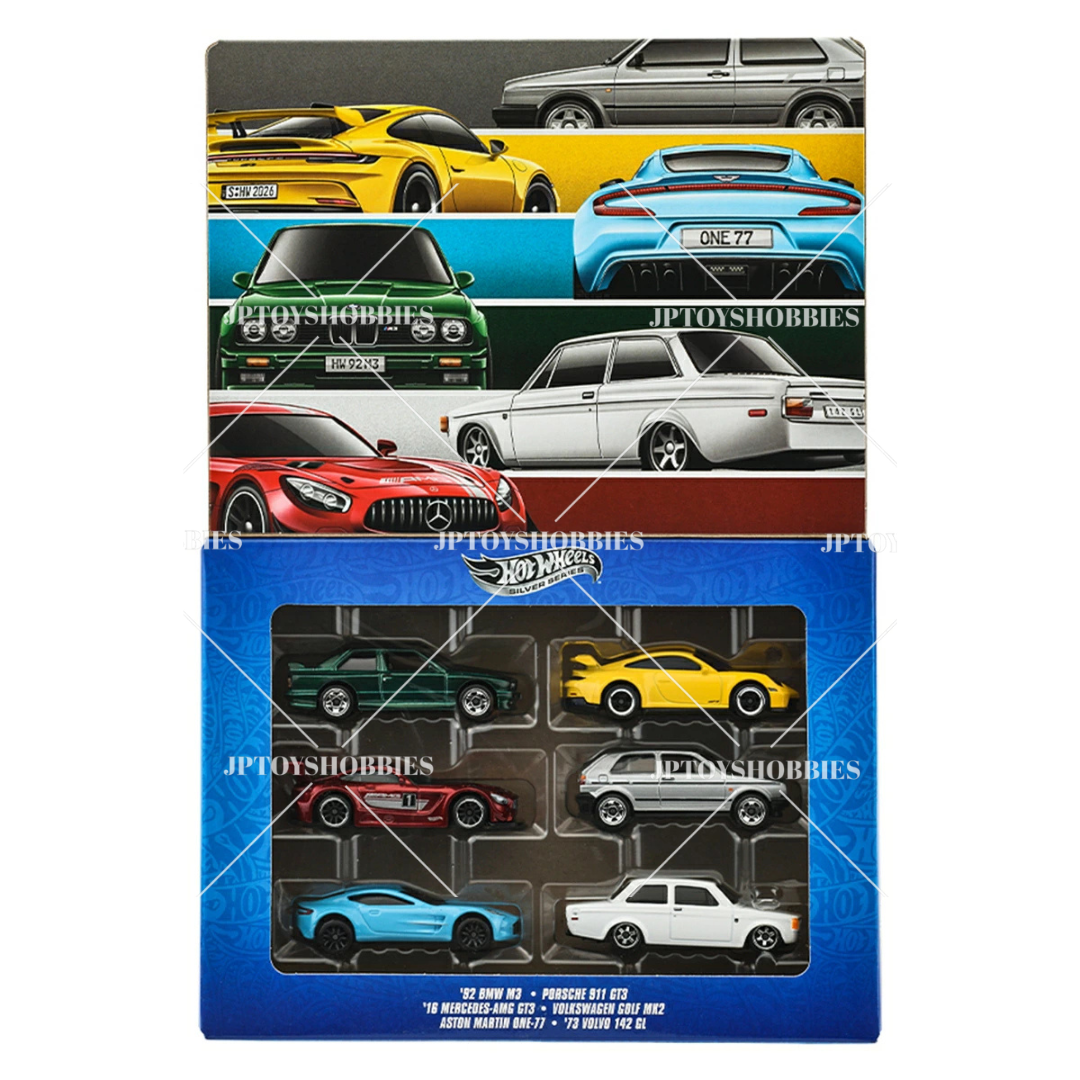 Hot Wheels silver Euro Style Multipack 【HWZ065】