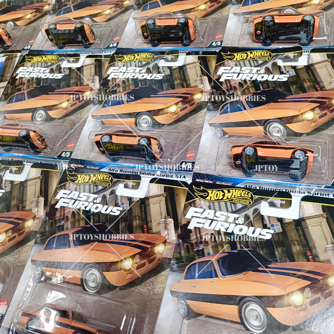 Hot Wheels Premium Fast & Furious Alfa Romeo Giulia Sprint GTA【HFF027】