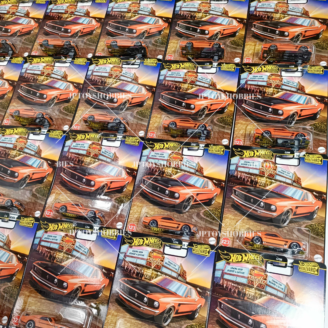 Hot Wheels Premium Boulevard '69 Ford Mustang Boss 302【HBV037】