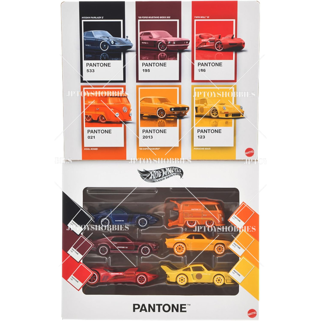Hot Wheels Silver Pantone Multipack Assortment - Sunset Lace 【HWZ069】
