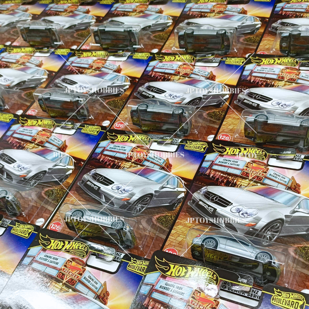 Hot Wheels Premium Boulevard 2008 Mercedes-Benz CLK 63 AMG Black Series【HBV041】