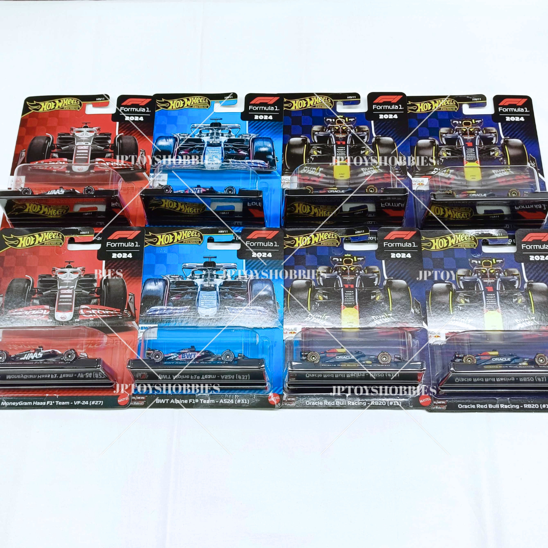 Hot Wheels Premium Lace Assortment Formula 1 2024 set of 8【HWZ041】