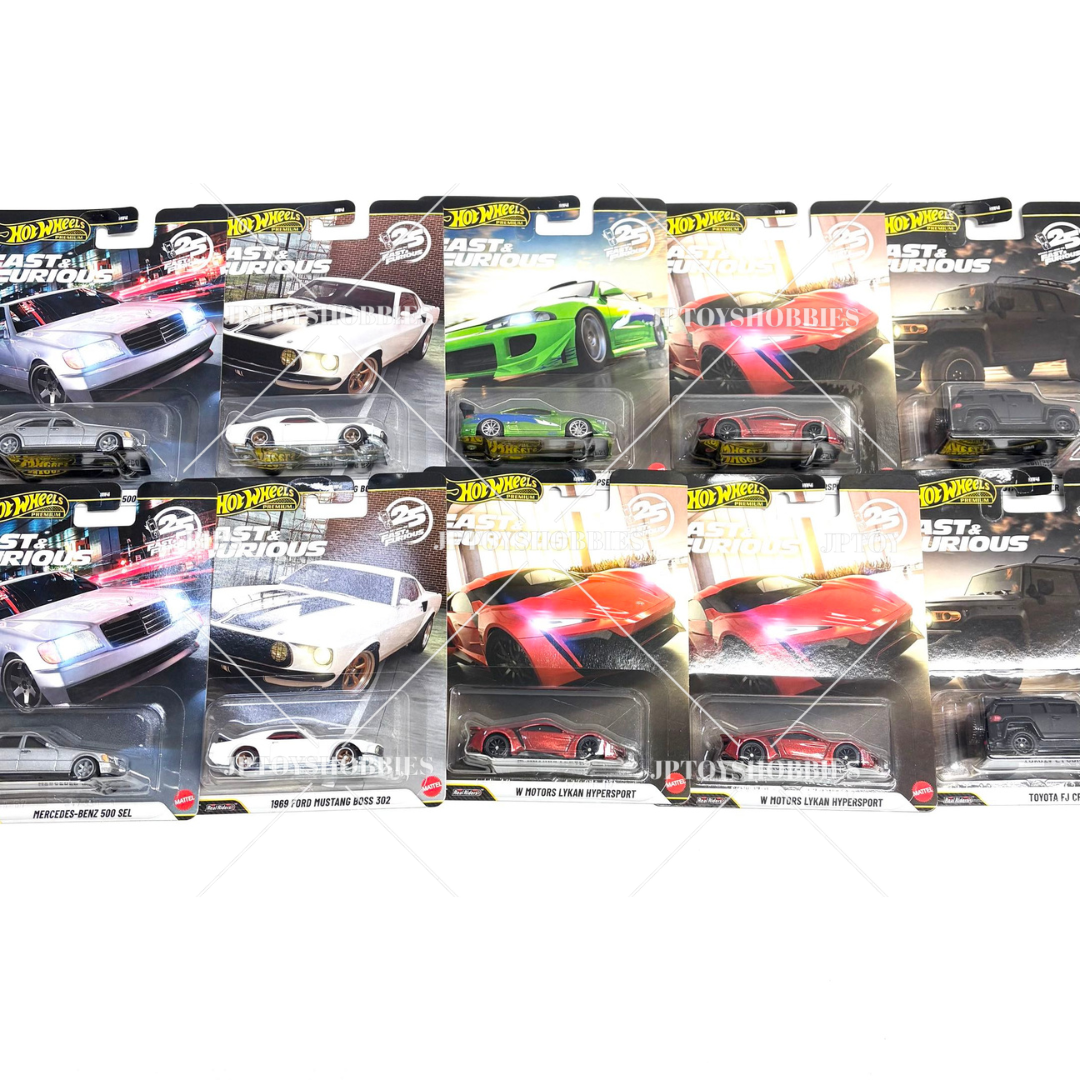 Hot Wheels Premium Fast & Furious Premium Assortment set of 10【HWZ064】