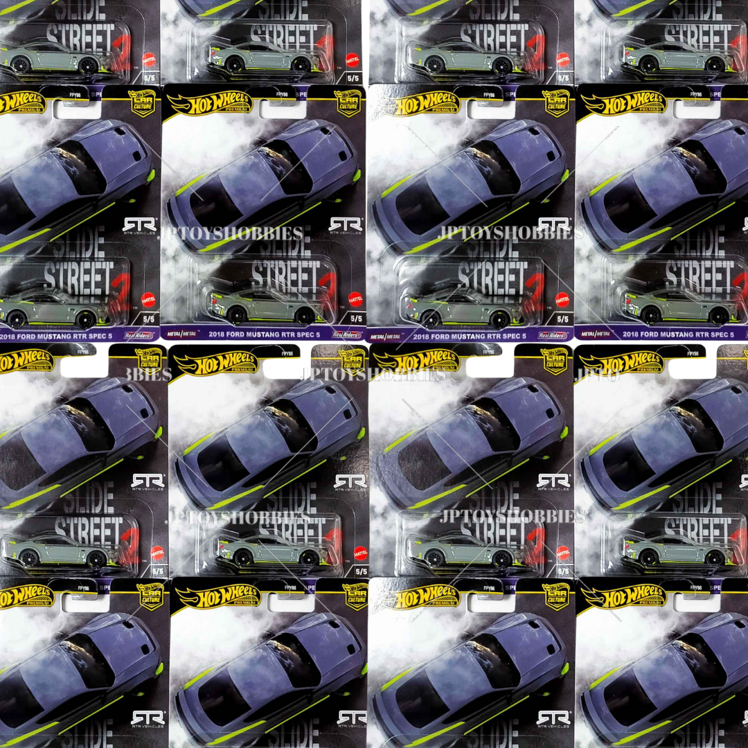 Hot Wheels Car Culture Slide Street 2018 Ford Mustang RTR Spec 5【HSS003】