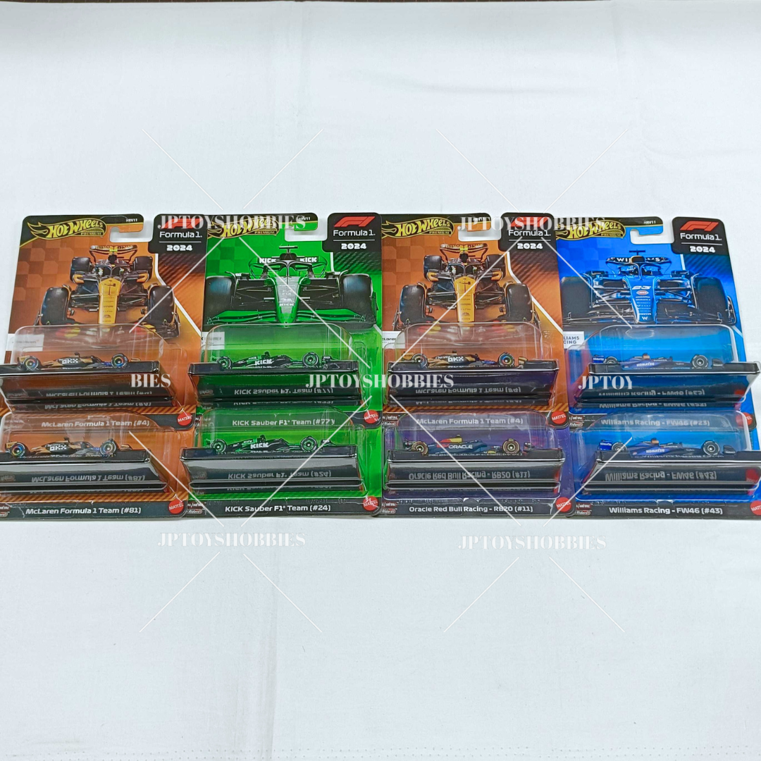 Hot Wheels Premium Lace Assortment Formula 1 2024 set of 8【HWZ045】