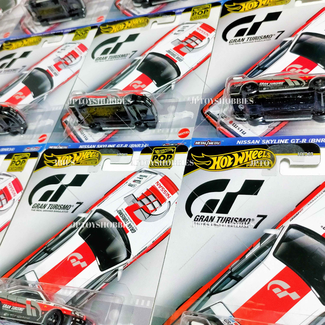 Hot Wheels Pop Culture Gran Turismo Nissan Skyline GT-R (BNR34)【HGT001】