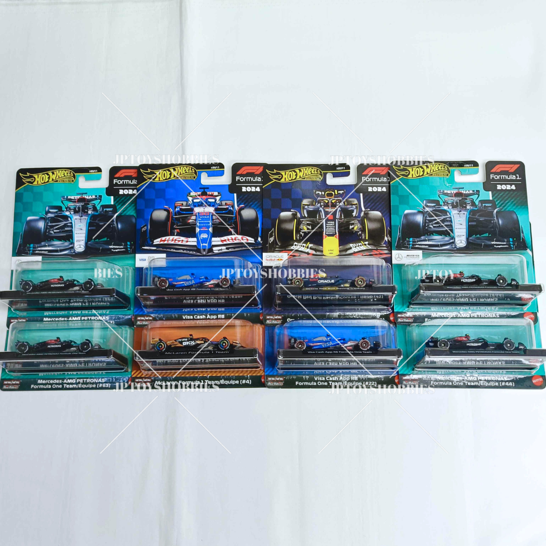 Hot Wheels Premium Lace Assortment Formula 1 2024 Part 3 Mix set of 8【HWZ049】