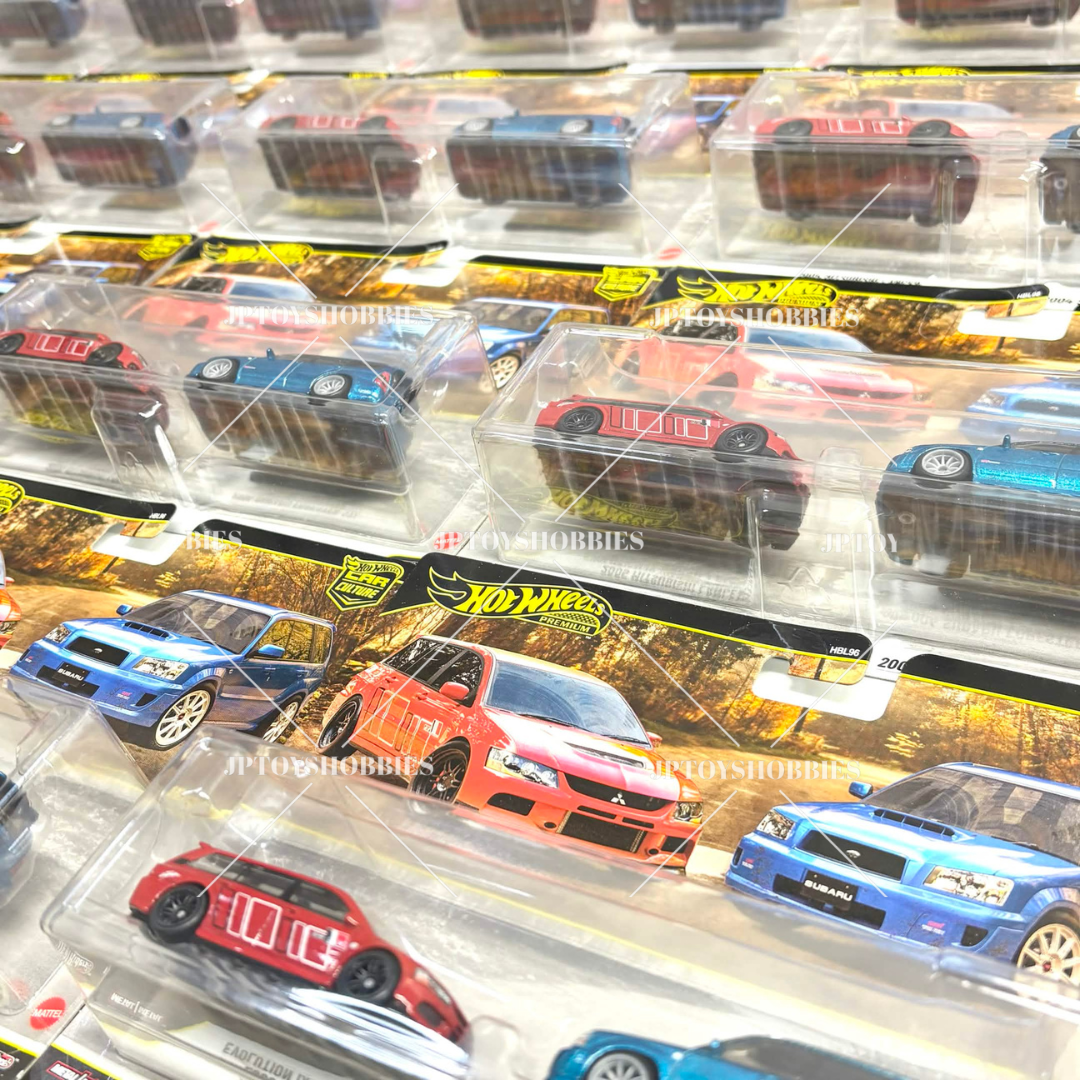 Hot Wheels Twin 2 Pack Lancer Evolution IX Wagon 04 Subaru Forester STI【H2P031】