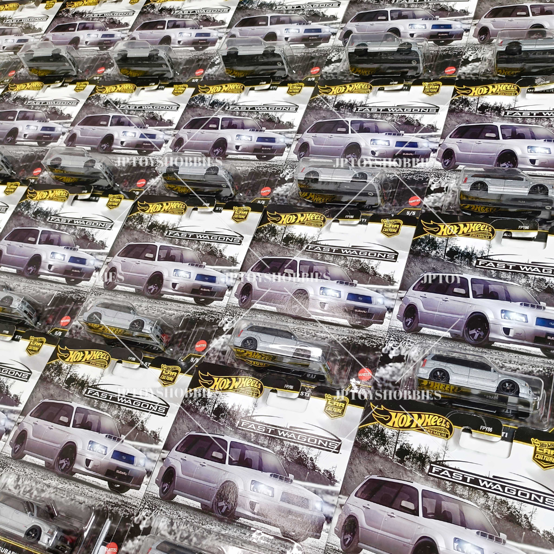Hot Wheels Car Culture Fast Wagons Subaru Forester STI【HFW002】