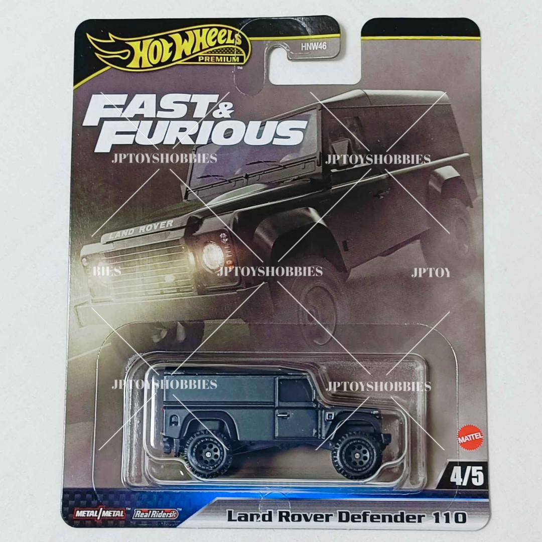 Hot Wheels Premium FAST & FURIOUS Land Rover Defender 110【HFF024】
