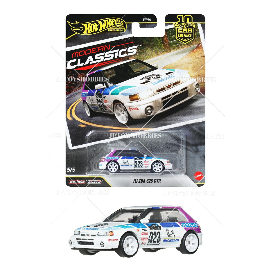 PRE-ORDER Hot Wheels Premium Car Culture Modern Classics Mazda 323 GTR【HMC010】