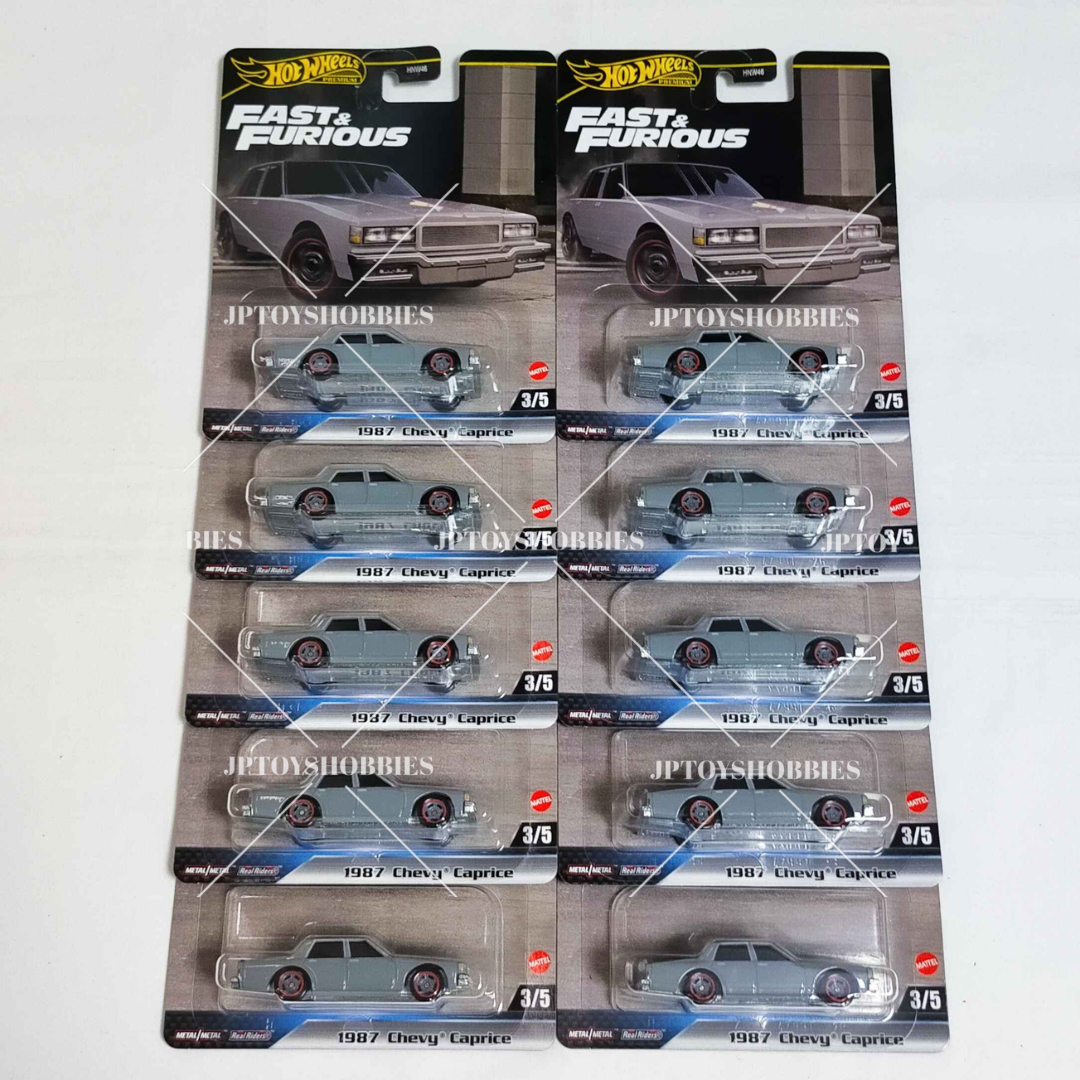 Hot Wheels Premium FAST & FURIOUS 1987 Chevy Caprice【HFF017】