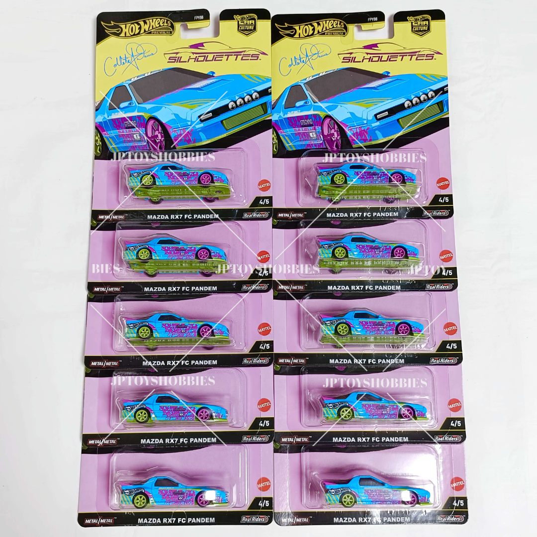 Hot Wheels Premium Car Culture Silhouettes Mazda RX-7 FC Pandem【HST004】