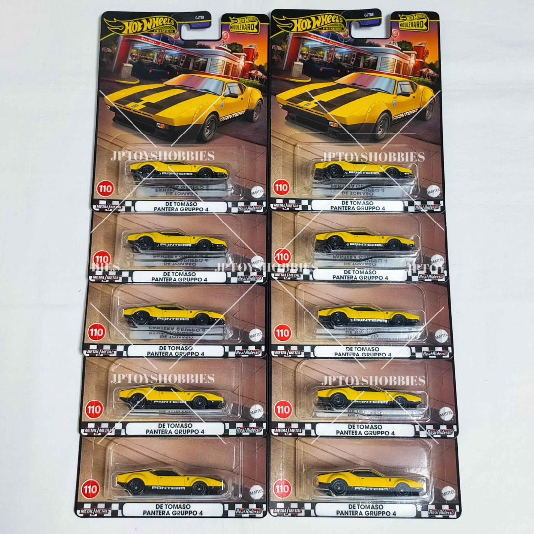 Hot Wheels Premium Boulevard De Tomaso Pantera Gruppo 4【HBV023】