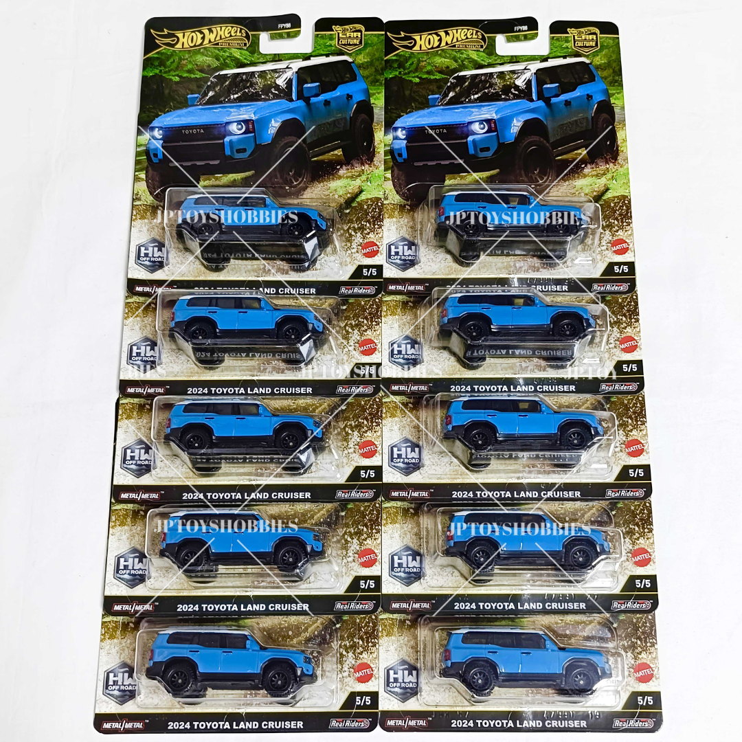 Hot Wheels Premium Car Culture Off Road 2024 Toyota Land Cruiser【HOR006】