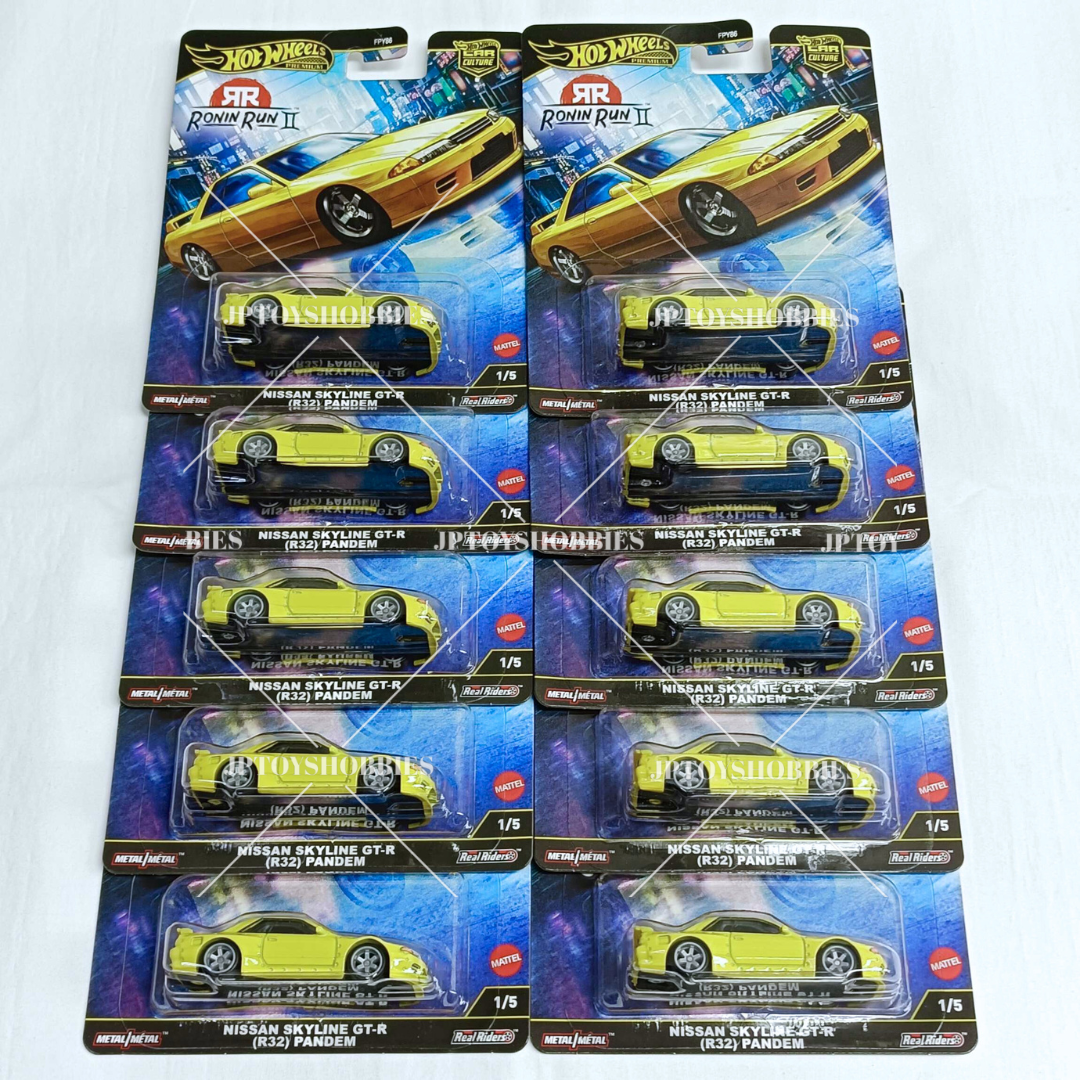 Hot Wheels Premium Car Culture RONIN RUN II Nissan Skyline GT-R